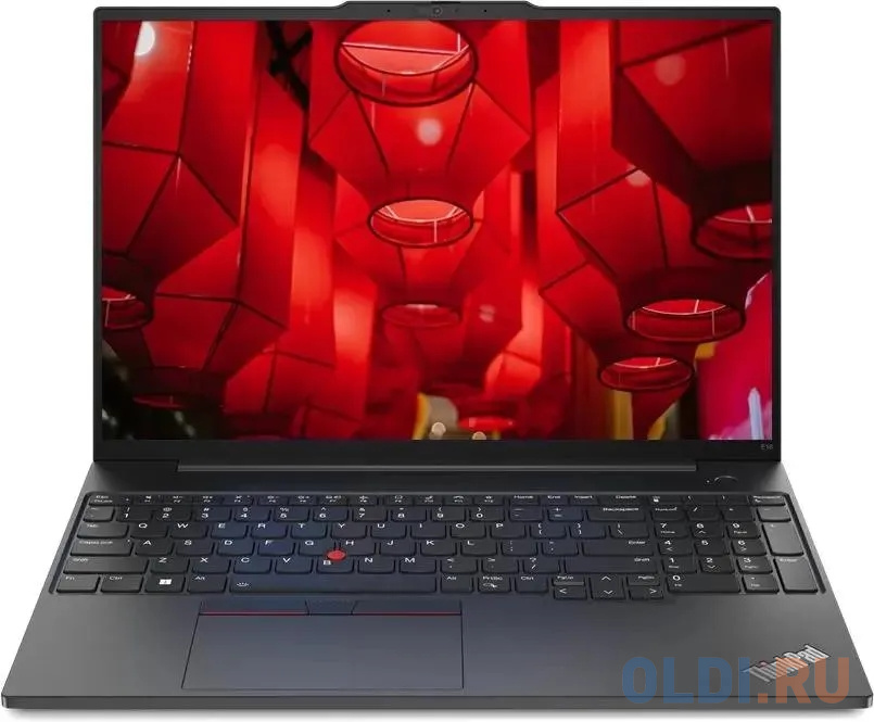 Ноутбук Lenovo ThinkPad E16 G1 Ryzen 7 7730U 16Gb SSD512Gb AMD Radeon 16&quot; IPS WUXGA (1920x1200) noOS black WiFi BT Cam (21JTS09D00)