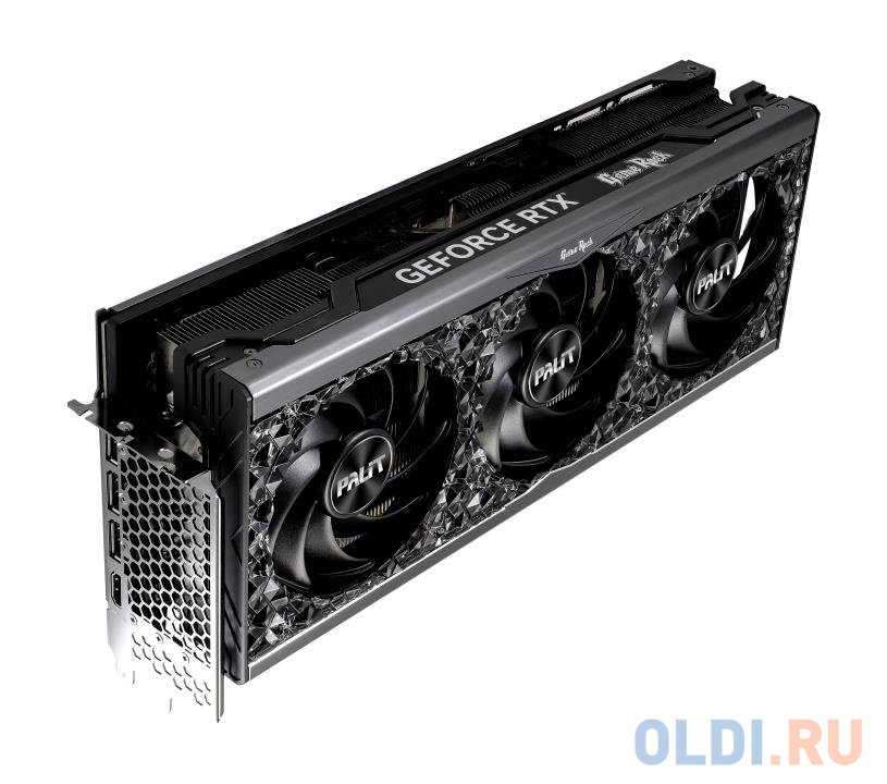 Видеокарта Palit PCI-E 4.0 RTX4070Ti SUPER GAMEROCK NVIDIA GeForce RTX 4070TI Super 16Gb 256bit GDDR6X 2340/21000 HDMIx1 DPx3 HDCP Ret