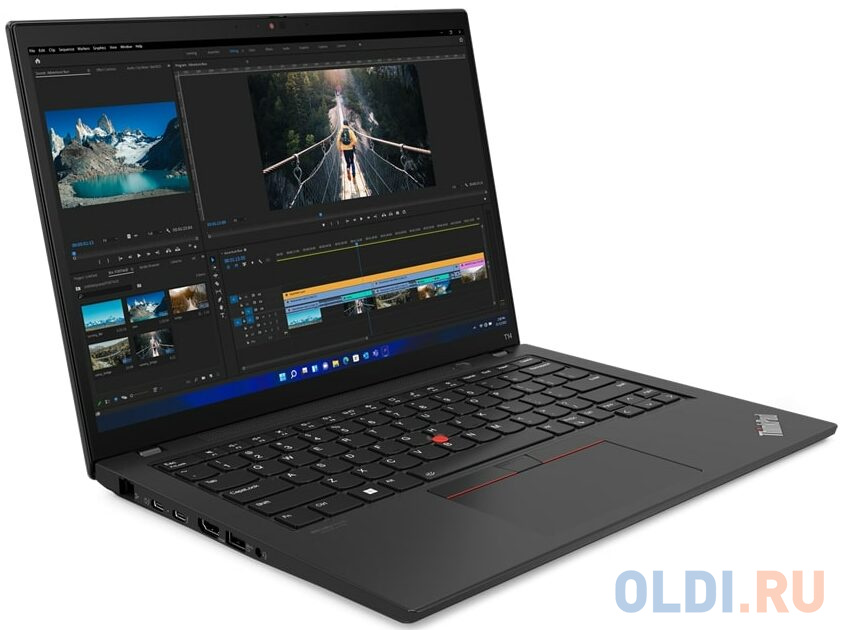 Ноутбук Lenovo ThinkPad T14 Gen 3 14" 1920x1200 Intel Core i5-1235U SSD 512 Gb 16Gb WiFi (802.11 b/g/n/ac/ax) Bluetooth 5.1 Intel Iris Xe Graphic