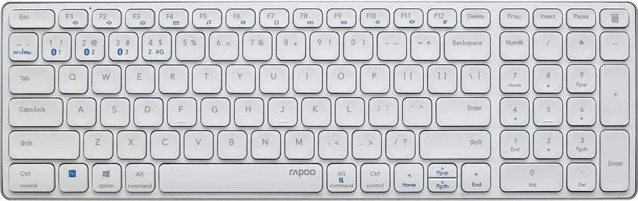 Клавиатура Rapoo E9700M белый