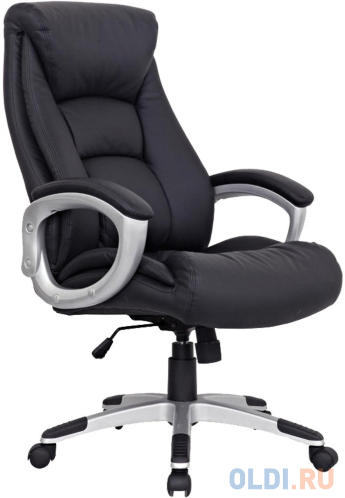 Кресло офисное BRABIX "Grand EX-500", натуральная кожа, черное, 530861