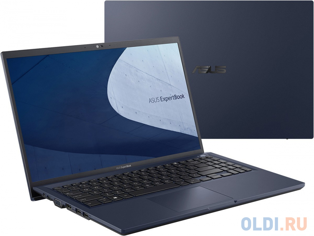 Ноутбук ASUS ExpertBook B1500CEAE-EJ1998R Intel Core i5-1135G7/8Gb/512Gb SSD/15.6" FHD IPS 220N Intel Iris Xe/FingerPrint/Backlit/Win10Pro Star B