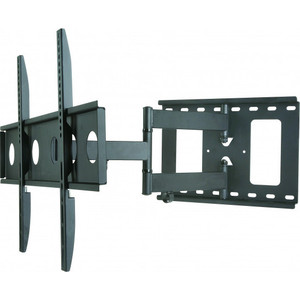 Кронштейн для телевизора Monstermount MB-6224 (40-85'', VESA 200/300/400/600) наклонно-поворотный, до 50 кг,черный