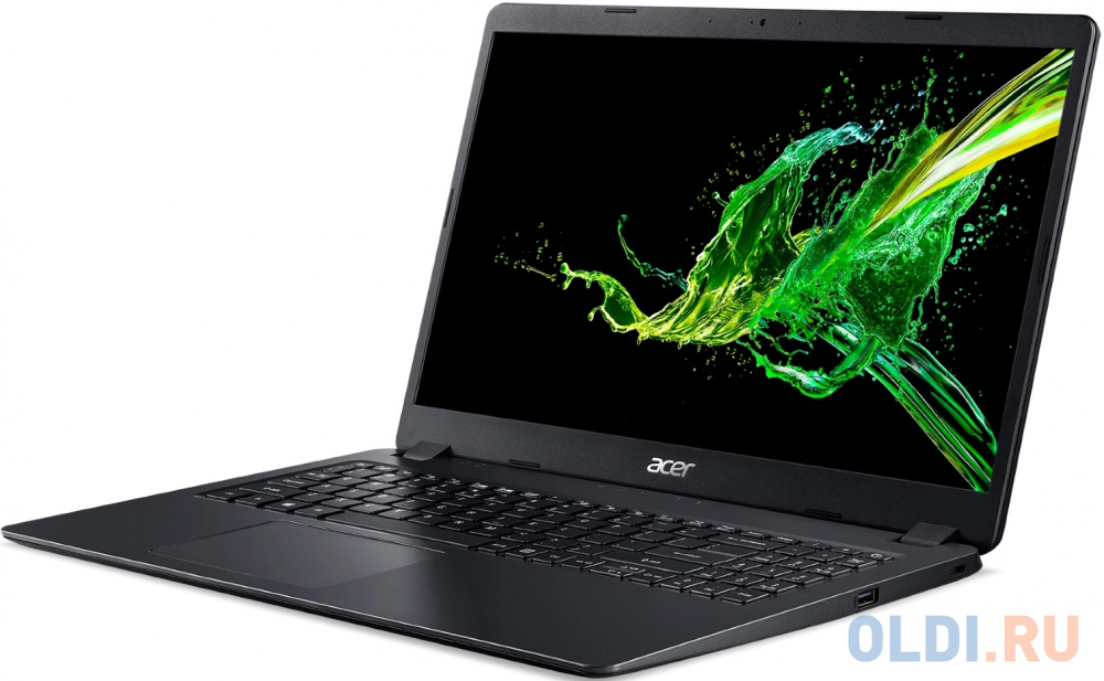 Ноутбук Acer Aspire 3 A315-56-399N 15.6" 1920x1080 Intel Core i3-1005G1 SSD 512 Gb 8Gb Intel UHD Graphics черный DOS NX.HS5ER.02E