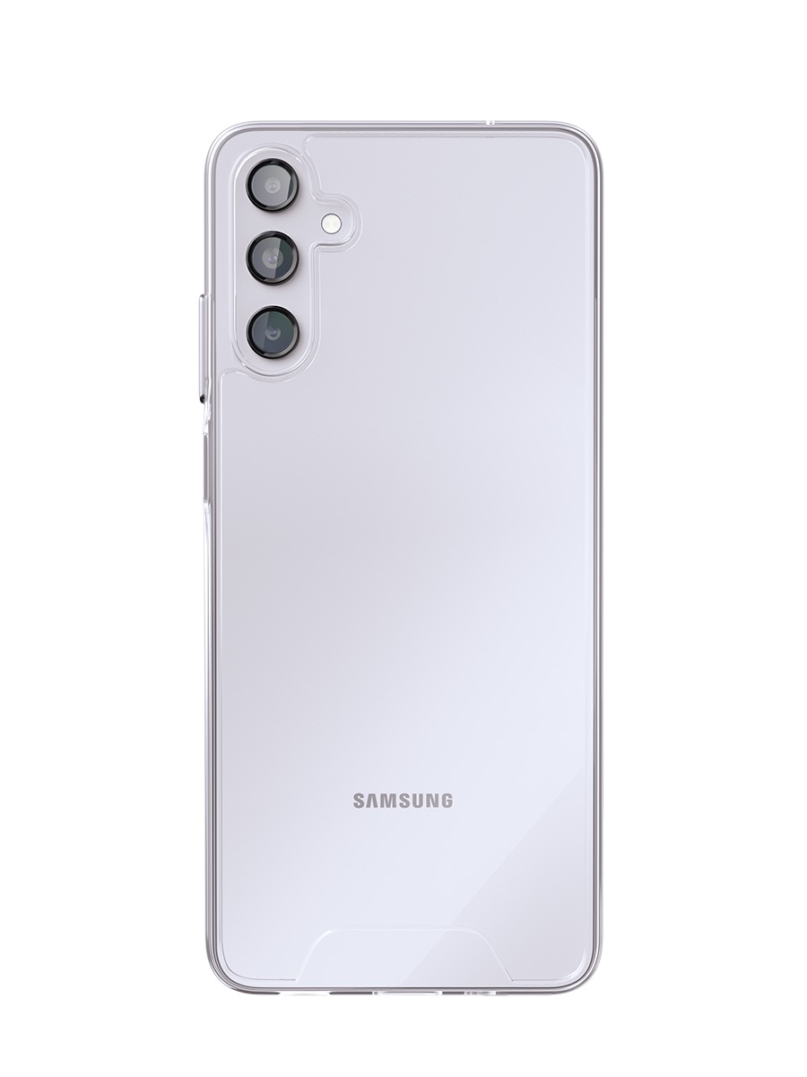 Чехол защитный VLP Crystal Case для Samsung Galaxy A24, прозрачный