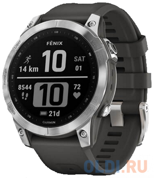 Часы Garminn pametni sat Fenix7 Silver Graphite 010-02540-01 25142 753759278038