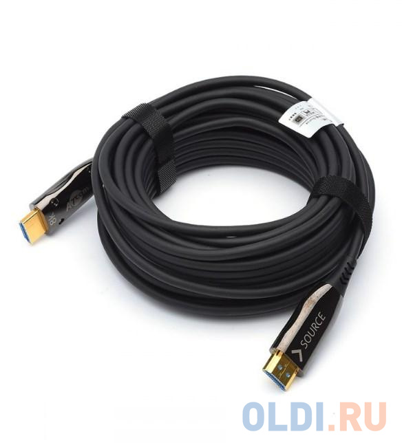 Кабель HDMI 30 м (HIGH speed, Metal gold,  Optical) 8K VER 2.1 в Москвe