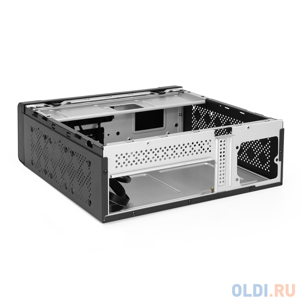 Корпус Desktop ExeGate FL-102 (mini-ITX, без БП, 2*USB+1*USB3.0, аудио, черный) в Москвe