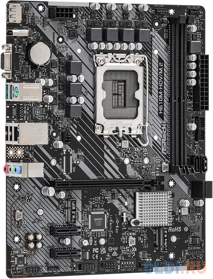 Материнская плата ASRock H610M-HDV/M.2 в Москвe