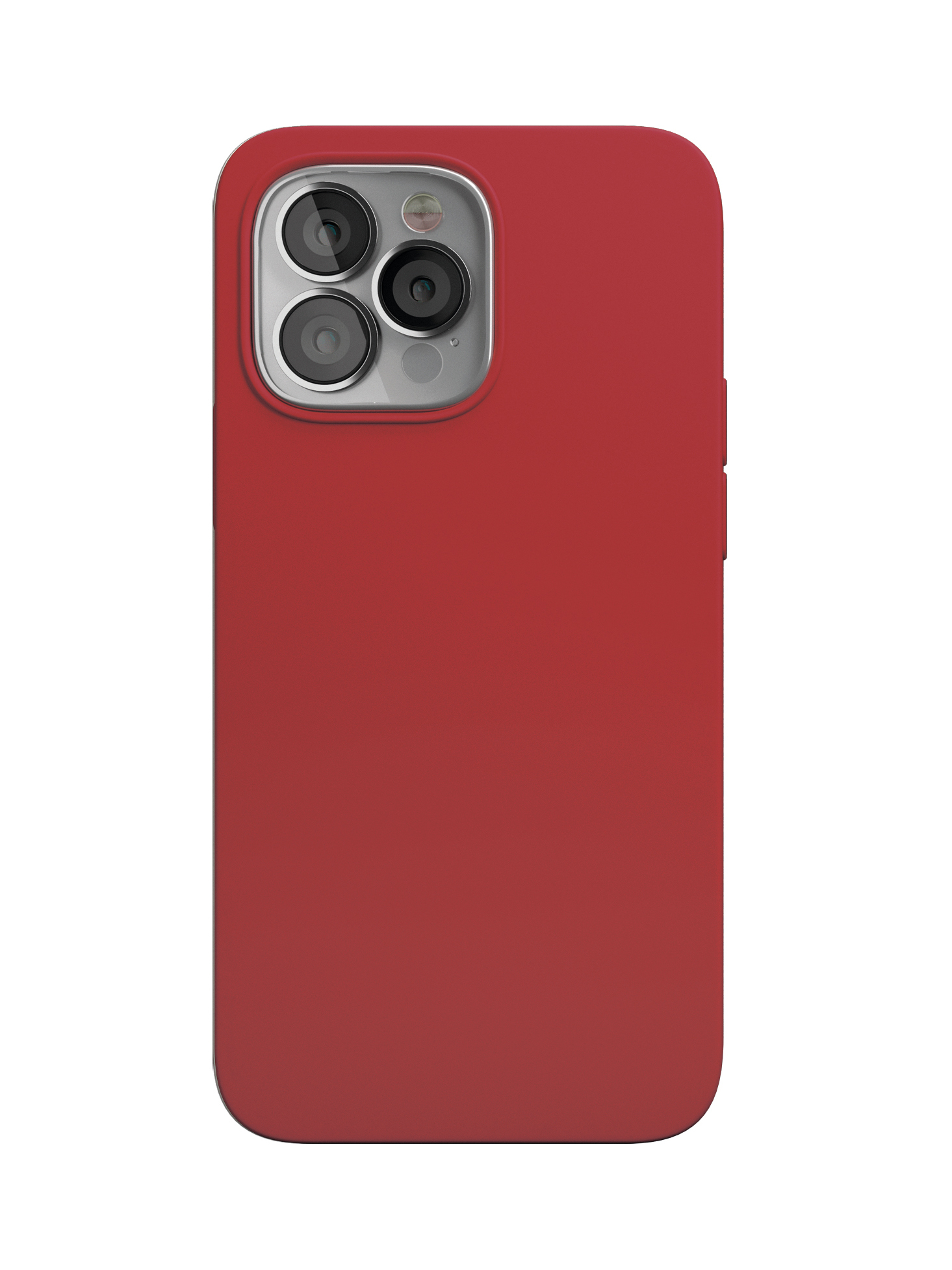 Чехол защитный VLP Silicone case для iPhone 13 ProMax, красный