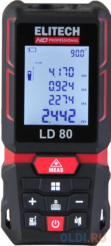 Elitech Дальномер hd ld 80 204770 в Москвe