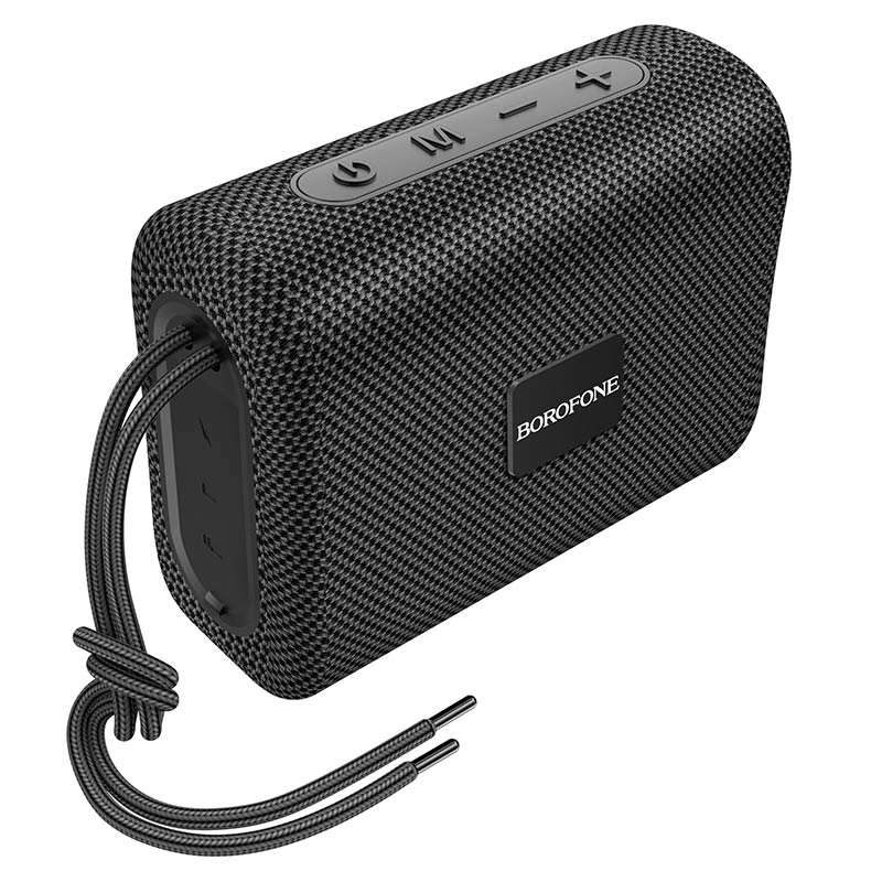Портативная акустика Borofone BR18 Encourage, 5 Вт, FM, USB, microSD, Bluetooth, черный