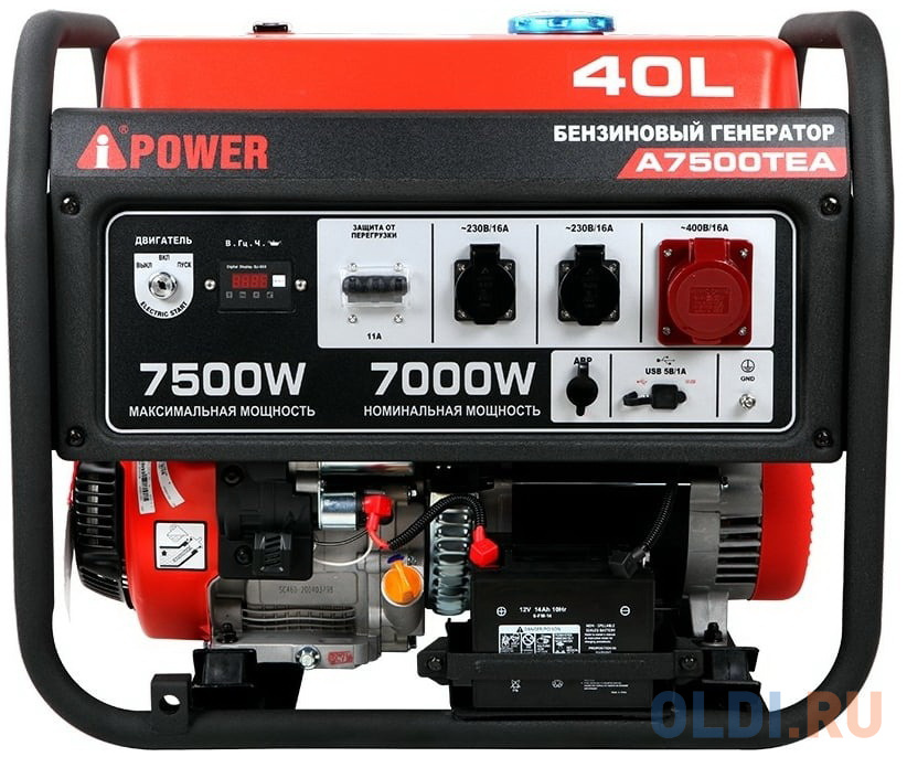 A-iPower Генератор бензиновый A7500ТEA 20114