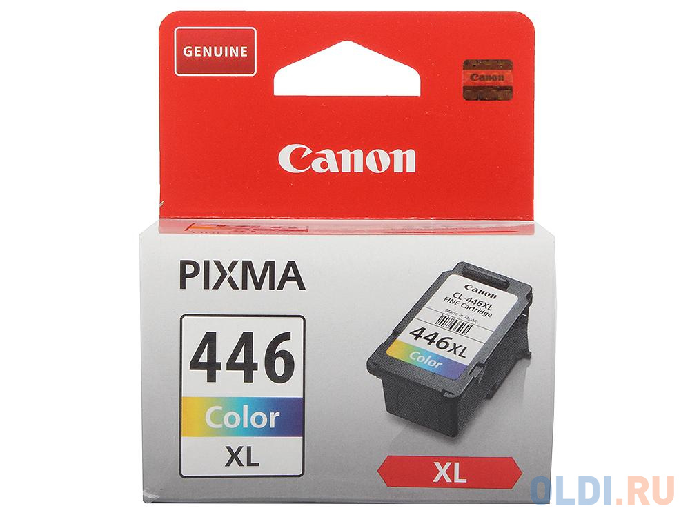 Картридж Canon CL-446XL для Canon PIXMA IP2840 PIXMA IP2845 PIXMA MG2440 PIXMA MG2540 300стр 3 цвета (голубой, пурпурный, желтый)