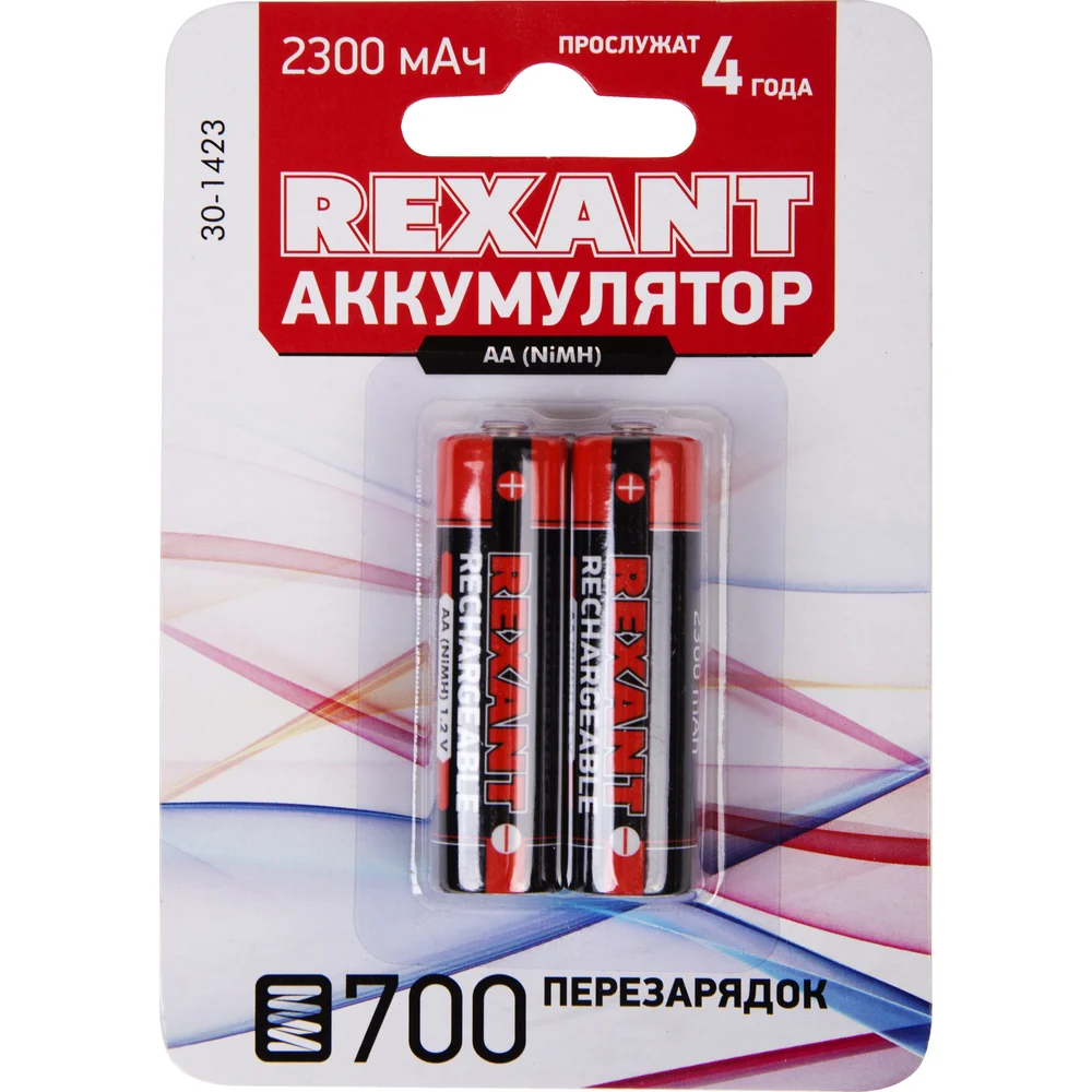 Пальчиковый аккумулятор REXANT