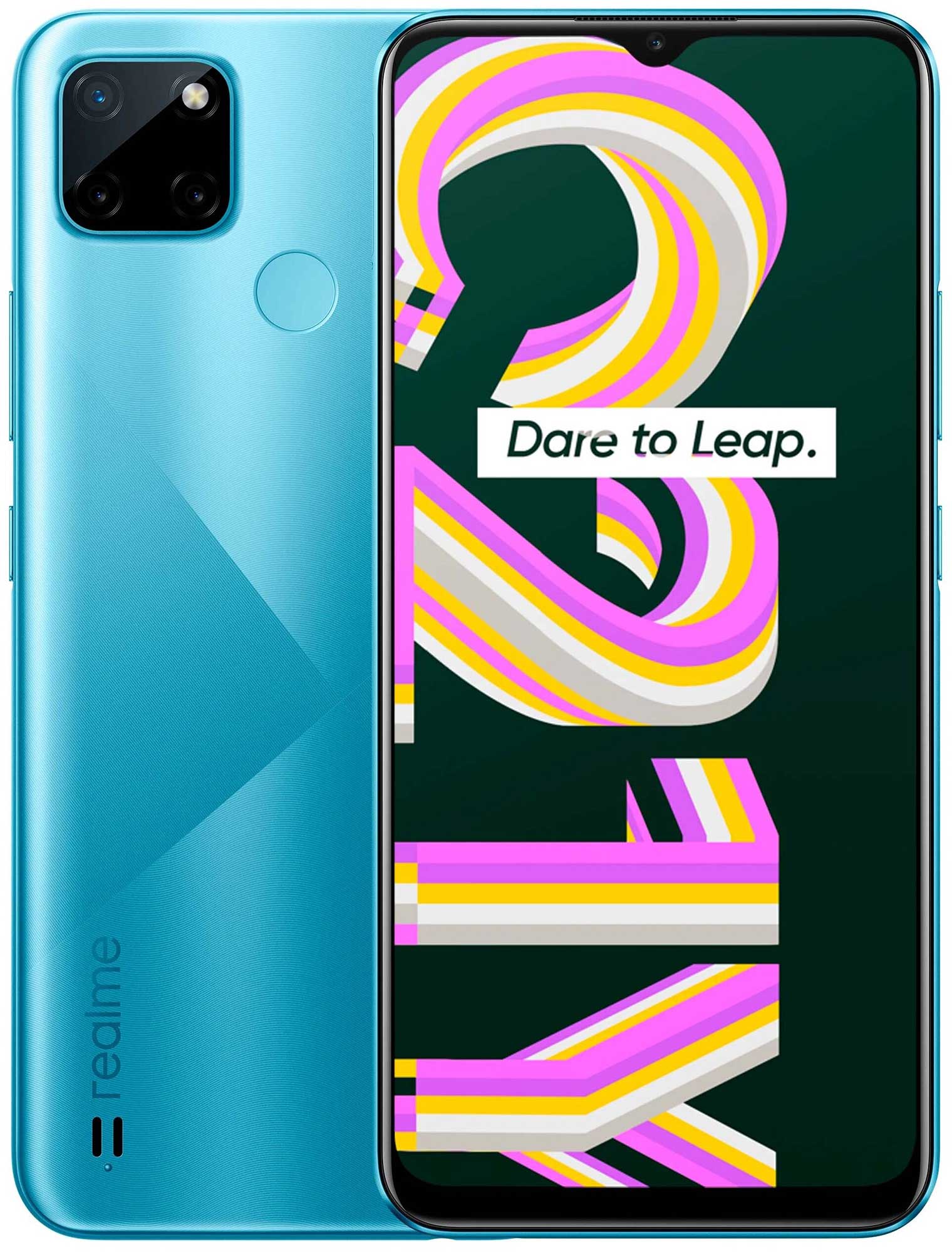 Смартфон Realme C21-Y 3/32Gb Cross Blue