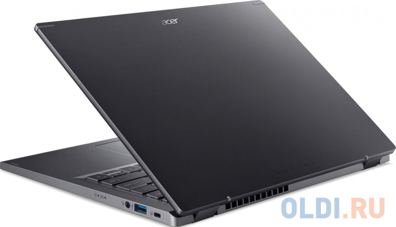 Ноутбук Acer Aspire 5 A514-56M-379S Core i3 1305U 16Gb SSD512Gb Intel UHD Graphics 14" IPS WUXGA (1920x1200) noOS grey WiFi BT Cam (NX.KH6CD.00E)