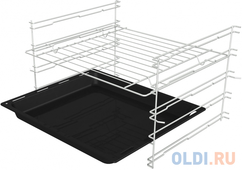 Духовой шкаф Электрический Gorenje BO6737E02NX черный в Москвe