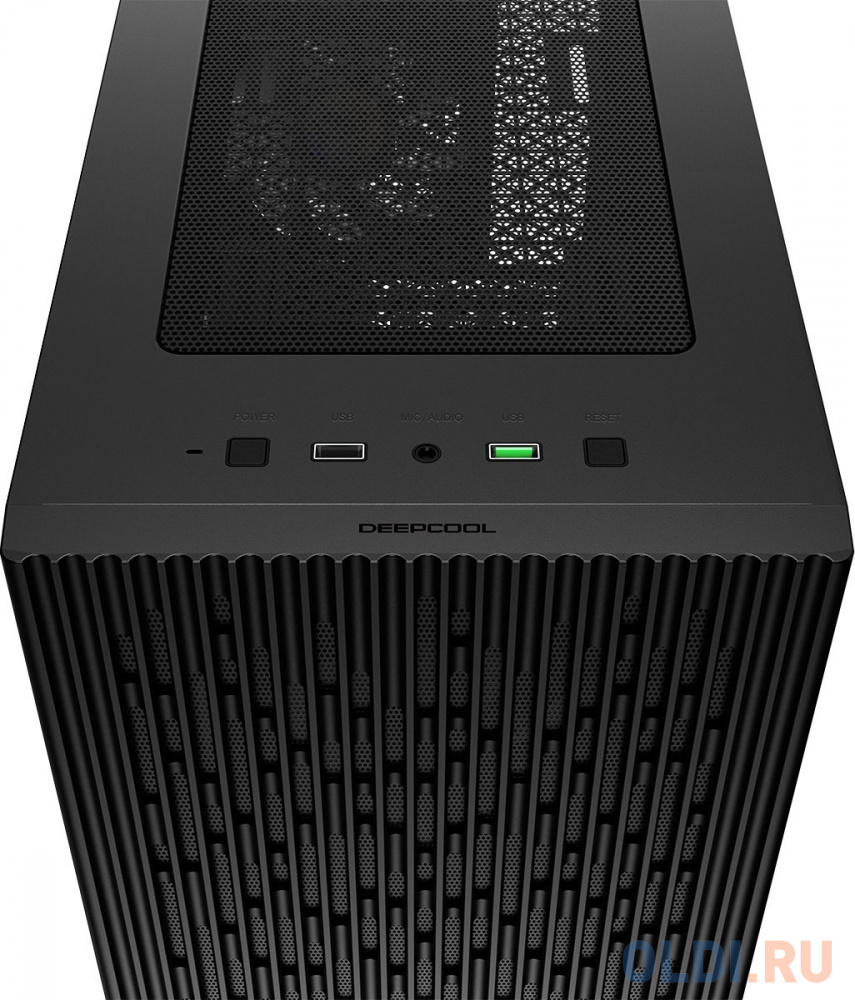 Корпус Deepcool MATREXX 40 черный без БП mATX 1x120mm 1xUSB2.0 1xUSB3.0 audio bott PSU