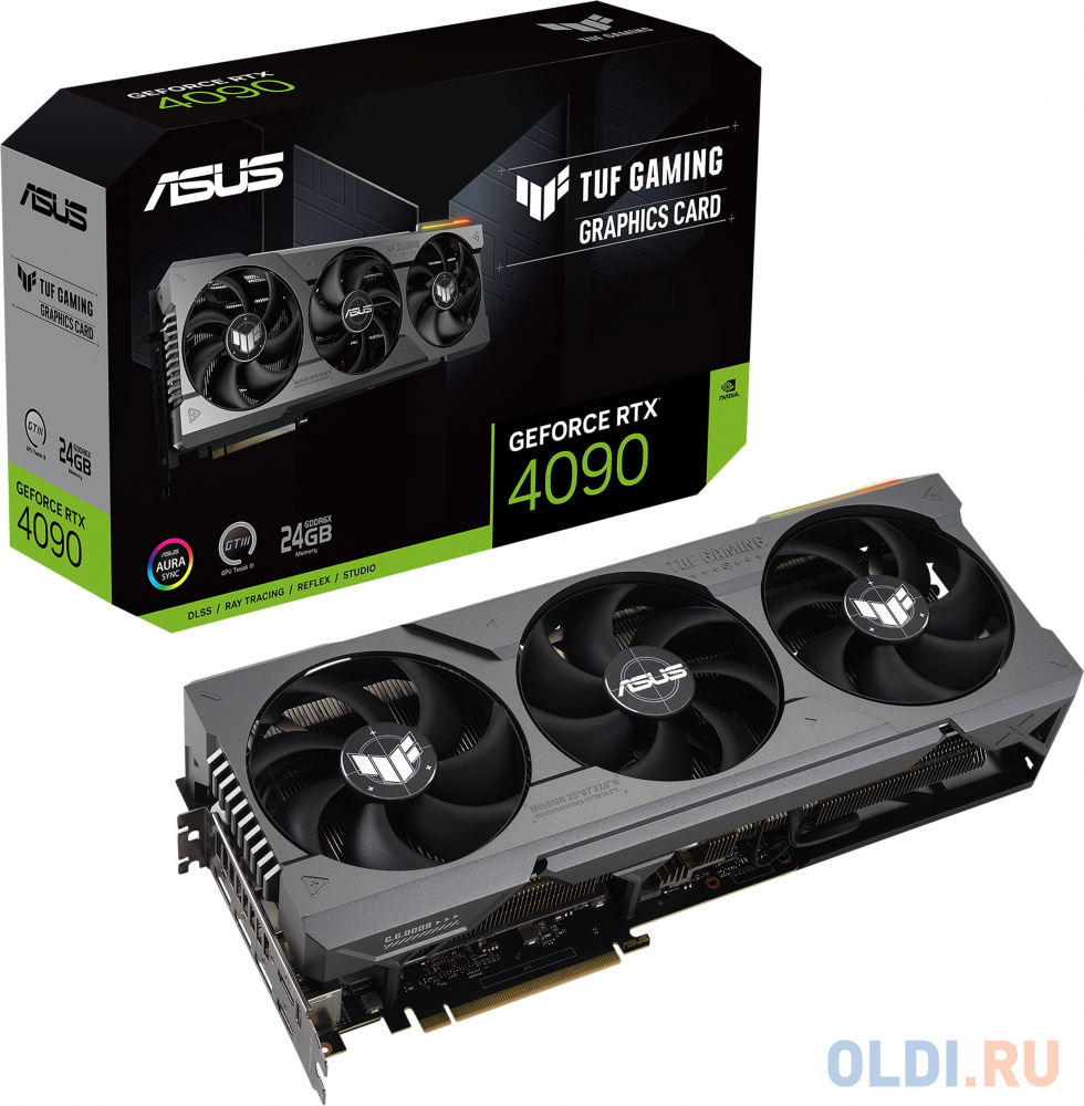 Видеокарта ASUS nVidia GeForce RTX 4090 TUF GAMING 24576Mb