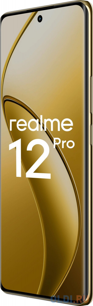 Смартфон Realme RMX3842 12 Pro 5G 512Gb 12Gb бежевый моноблок 3G 4G 6.7" 2400x1080 Android 14 50Mpix 802.11 a/b/g/n/ac/ax NFC GPS GSM900/1800 GSM