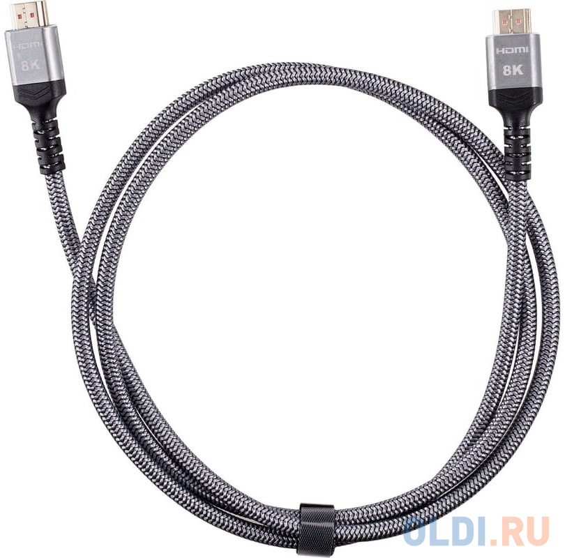 Кабель/ Кабель HDMI 19M/M,ver. 2.1 8KX60Hz (Econom) оплетка 5m iOpen <ACG859A-5.0>