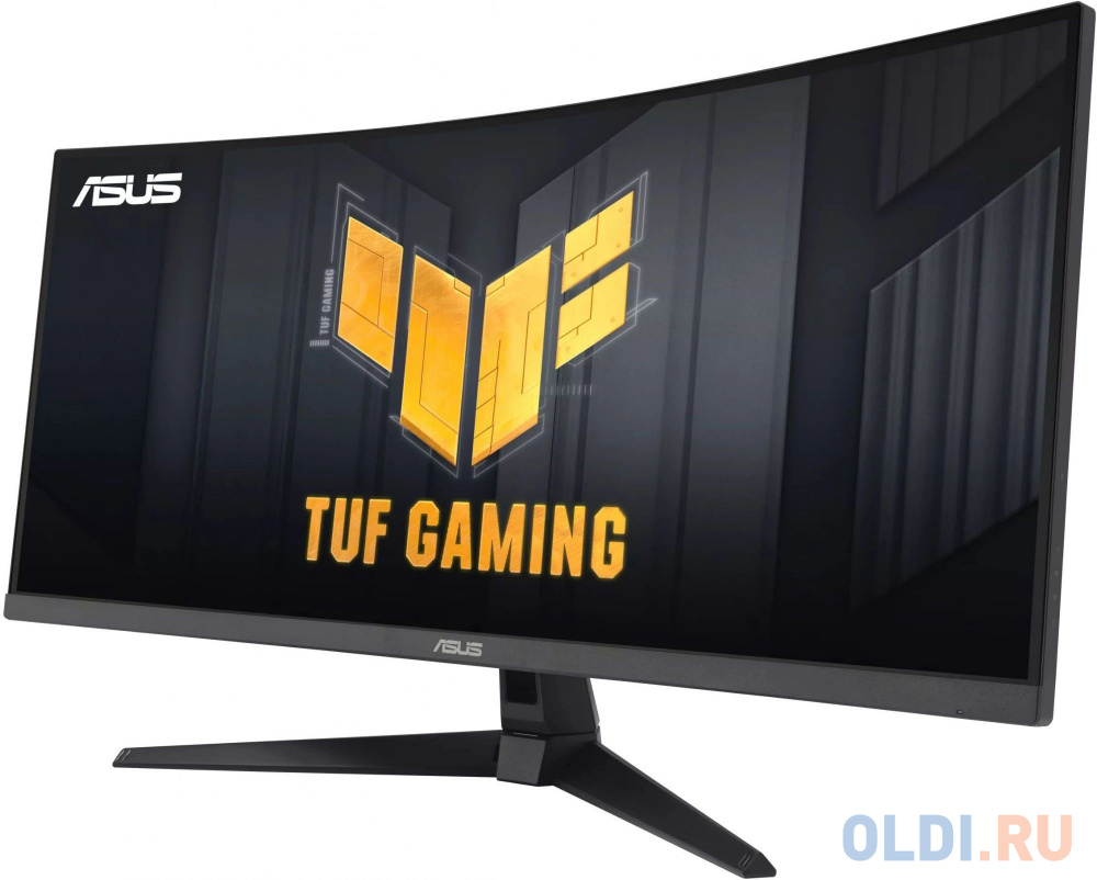 Монитор Asus 34" TUF Gaming VG34VQ3B черный VA LED 21:9 HDMI M/M матовая 400cd 178гр/178гр 3440x1440 180Hz DP UW USB 7.6кг в Москвe