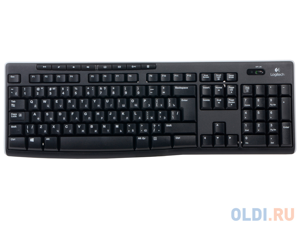 (920-003757) Клавиатура Беспроводная Logitech Wireless Keyboard K270 в Москвe