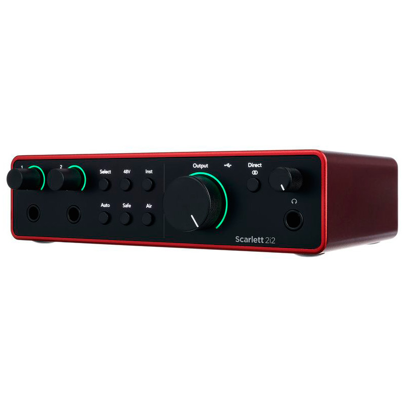 Аудиоинтерфейс Focusrite Scarlett 2i2 4th Gen