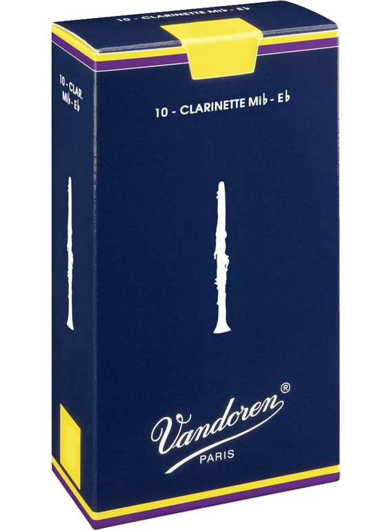 Трости для кларнета Vandoren CR112 Eb Традиционные №2 10шт