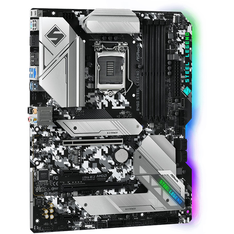 Материнская плата Asrock B460 STEEL LEGEND Socket LGA1200