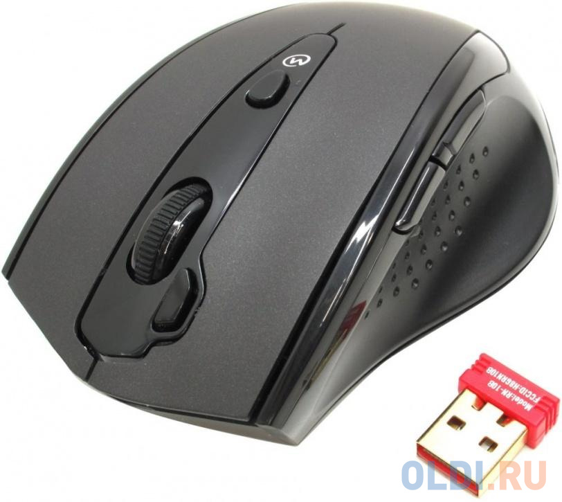 Мышь A4Tech V-Track G10-810F черный оптическая (2000dpi) беспроводная USB (6but)