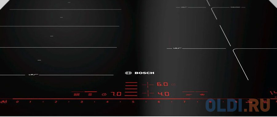 Варочная панель индукционная Bosch PXE601DC1E черный в Москвe