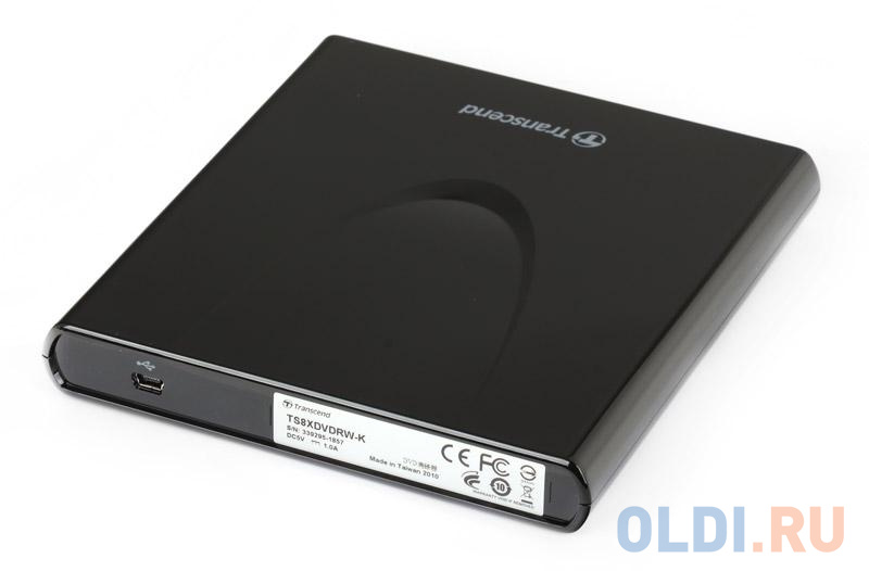 Оптич. накопитель ext. DVD±RW Transcend Black <Slim, USB 2.0, Retail в Москвe