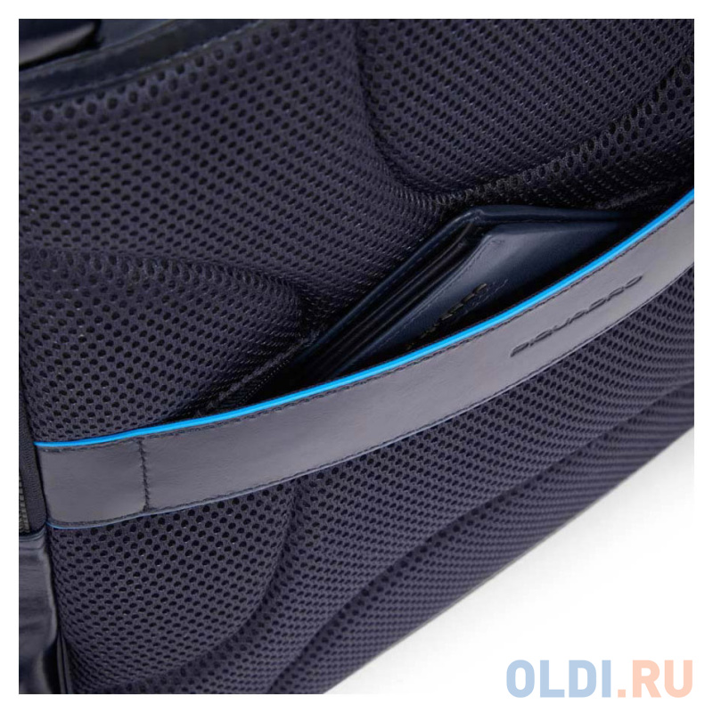 Рюкзак мужской Piquadro Blue Square Revamp CA4818B2V/BLU синий кожа в Москвe