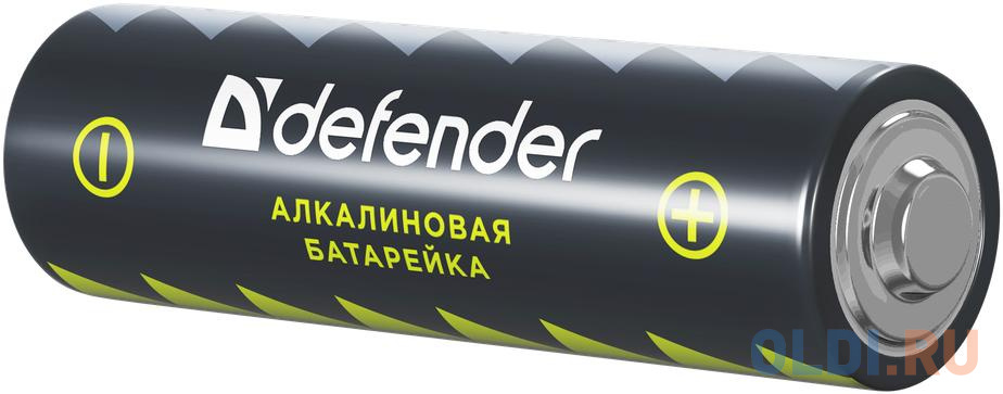 Батарейка Defender алкалиновая (AA) LR6-4F AA, в пленке 4шт в Москвe