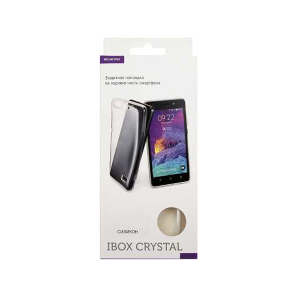Чехол накладка силикон iBox Crystal для iPhone 12/12 Pro (6.1) (прозрачный)