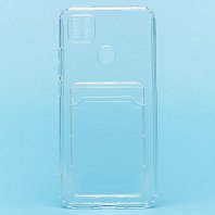 Чехол-накладка Activ для смартфона Xiaomi Redmi 9C, силикон, прозрачный (205460)