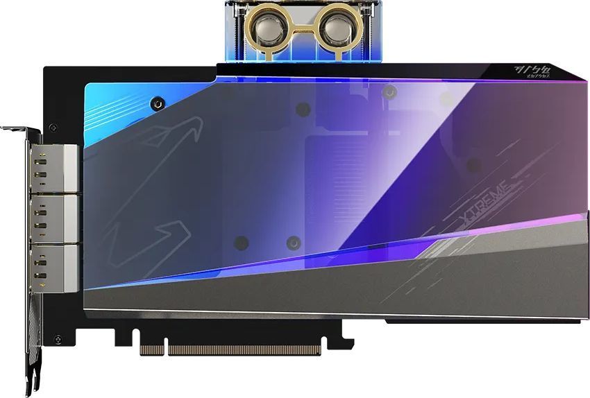 Видеокарта Gigabyte GeForce RTX 3080 12288Mb 384 GDDR6X Ret (GV-N3080AORUSX WB-12GD)