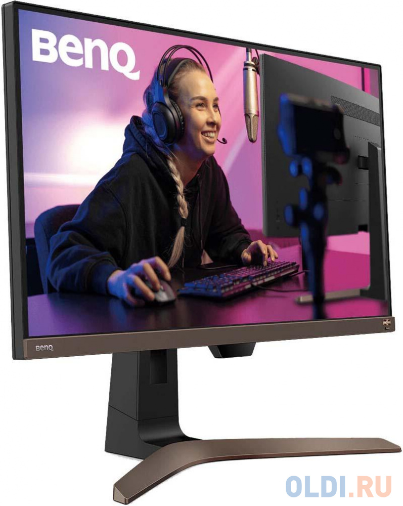 BENQ 27" EW2880U IPS LED backlight 3840x2160 60Гц 16:9 300 cd/m2 5ms(GtG) 16,7M:1 1300:1 99%sRGB 178/178 2*HDMI2.0 DP USB Type-C Speakers 3W*2  M