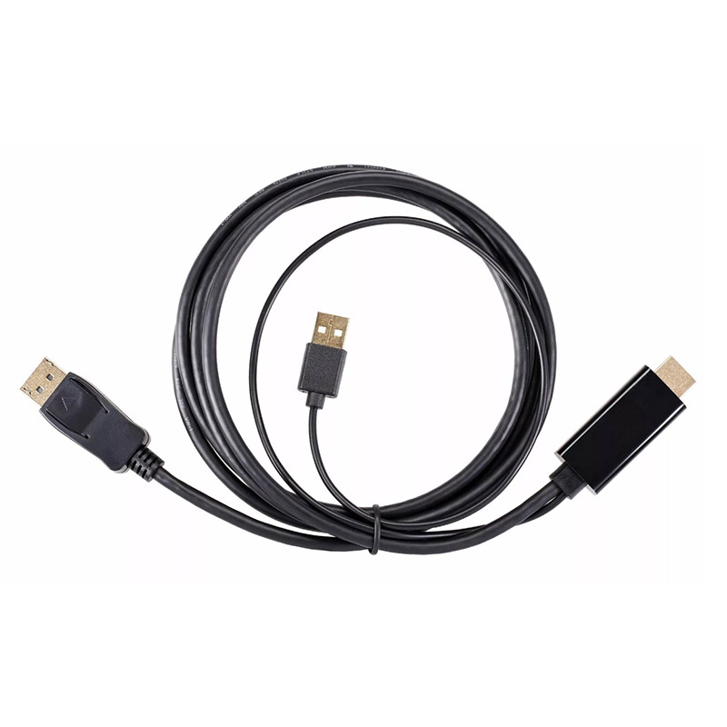 Аксессуар Vcom HDMI + USB - DisplayPort 1.8m CG599AC-1.8M