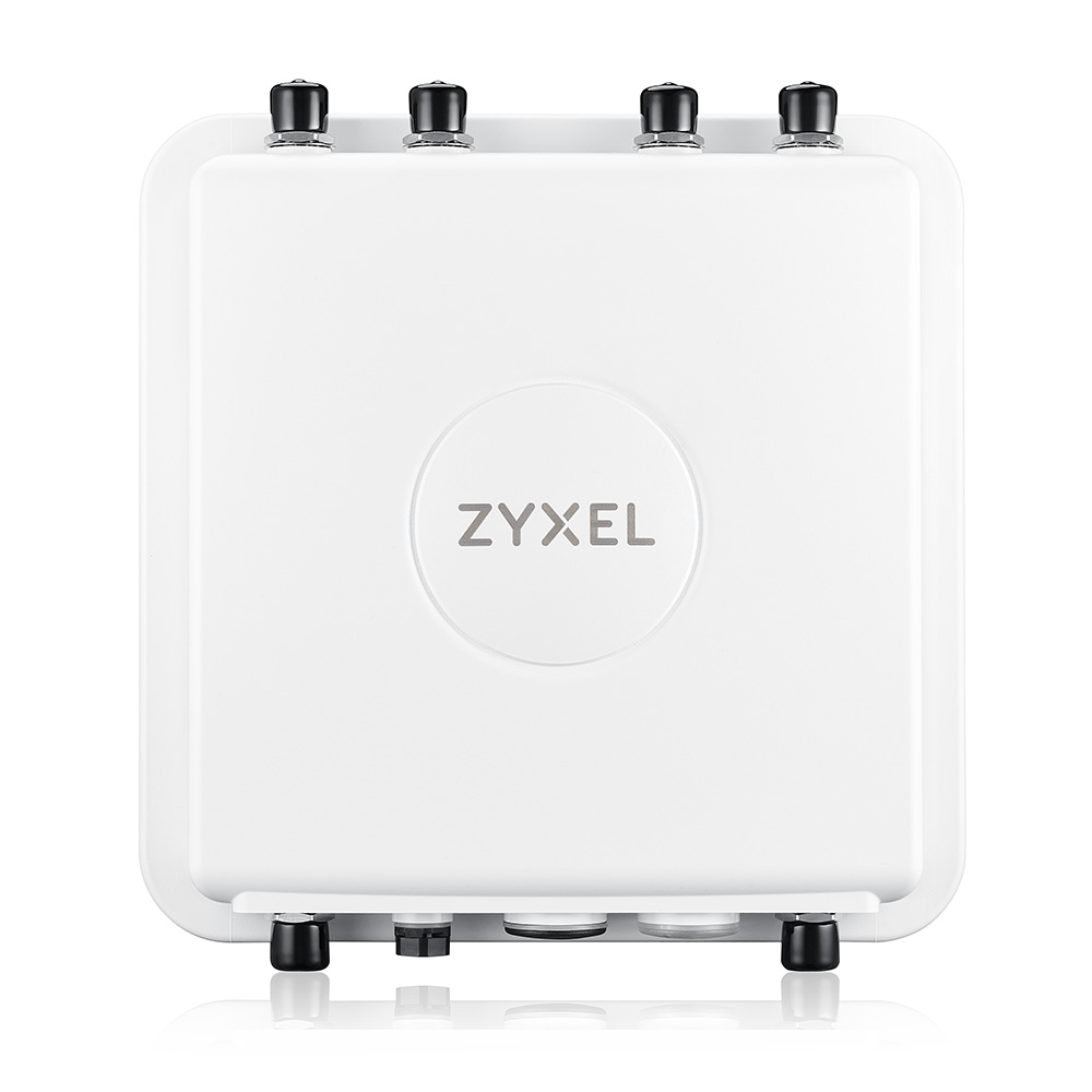 Точка доступа ZYXEL NebulaFlex Pro WAX655E LAN: 2.5 Гбит/с, 802.11a/b/g/n/ac/ax, 2.4 / 5 ГГц, до 5.38 Гбит/с, PoE (WAX655E-EU0101F)
