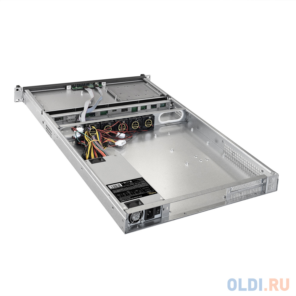 Серверный корпус ExeGate Pro 1U660-HS04 <RM 19", высота 1U, глубина 660, БП 1U-300DS, 4xHotSwap, USB>