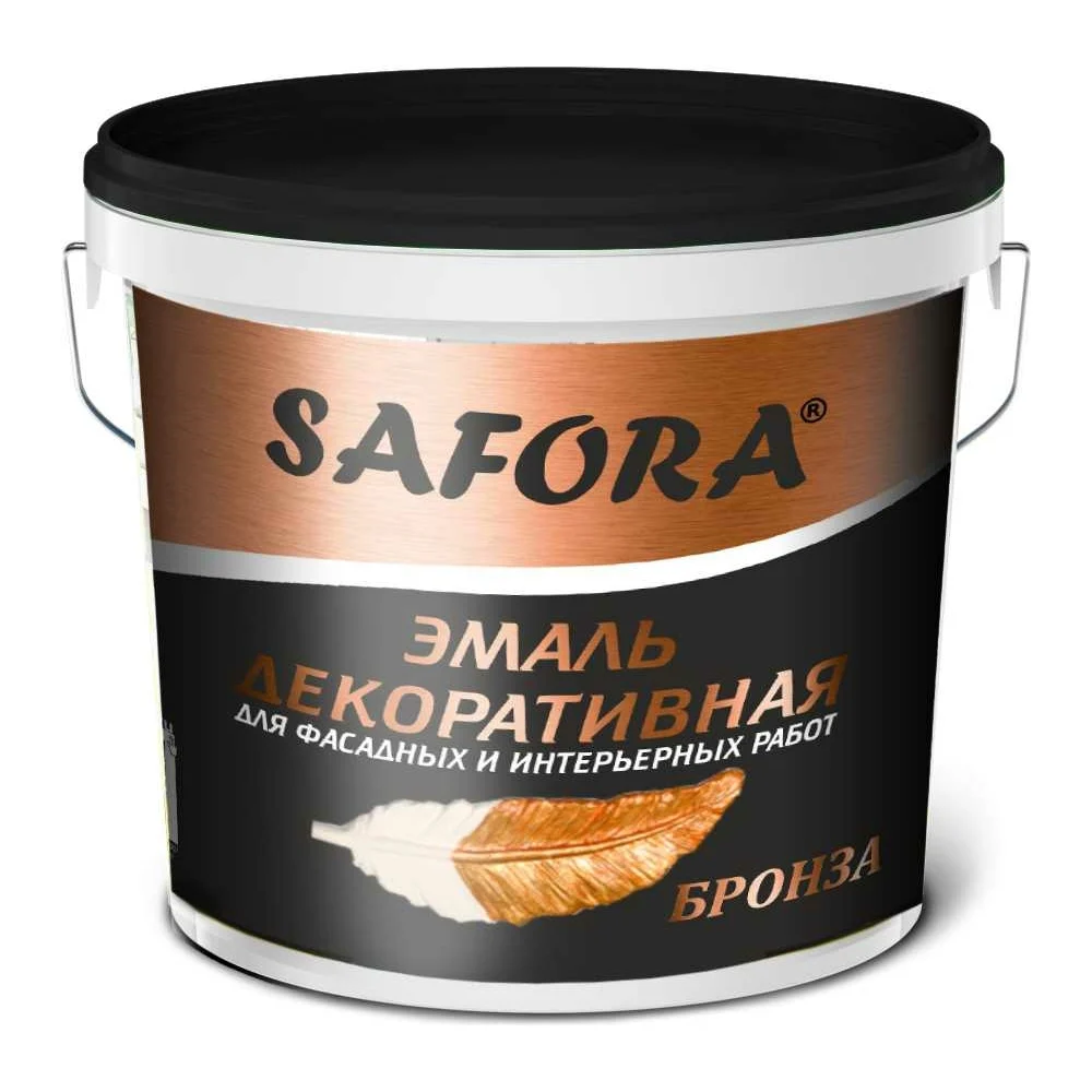 Декоративная акриловая перламутровая краска SAFORA