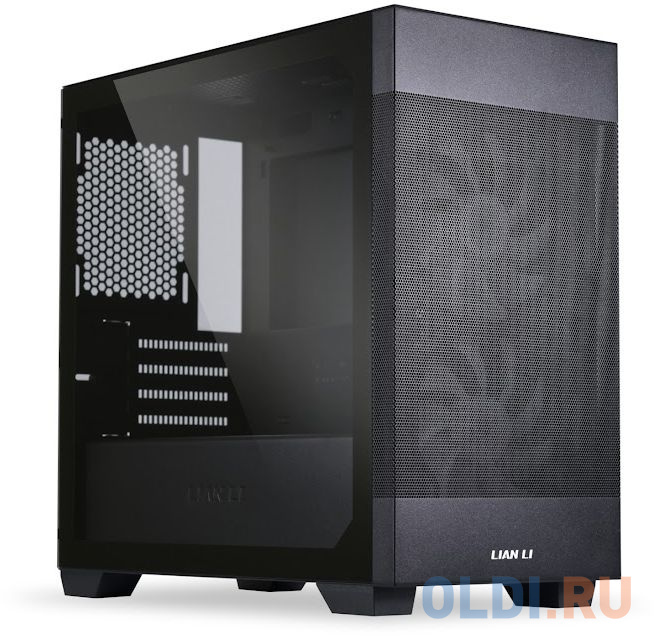 LIAN LI Lancool 205M Mesh Black,  Medium Case: Micro ATX/Mini-ITX, 2xUSB 3.0, 2xAudio, Included Fans: 2x140mm ARGB PWM