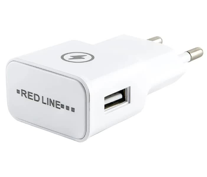 Сетевое зарядное устройство Redline NT-1A 1A + кабель 8 pinn Apple белый (УТ000013626) в Москвe