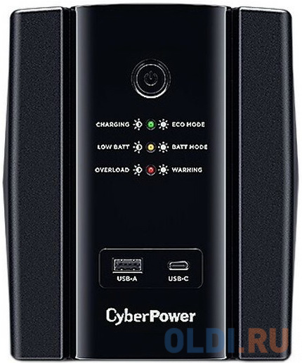 Источник бесперебойного питания/ UPS CyberPower UT1500EIG Line-Interactive 1500VA/900W USB/RJ11/45/USB charger A/C