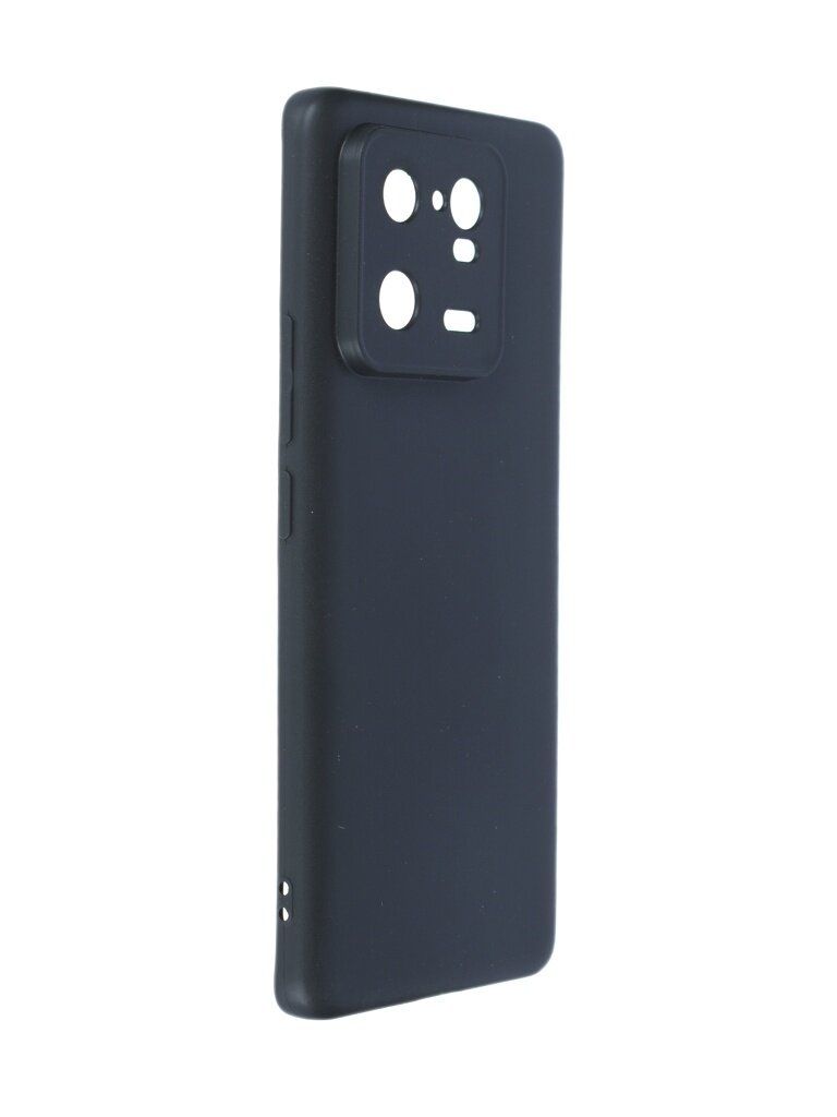 Накладка силикон iBox Case для Xiaomi 13 Pro с защитой камеры и подложкой, черный