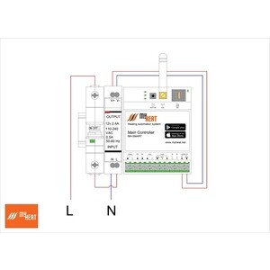 Термостат с WiFi и GSM модемом. ЭВАН MY HEAT SMART 2 (6281)