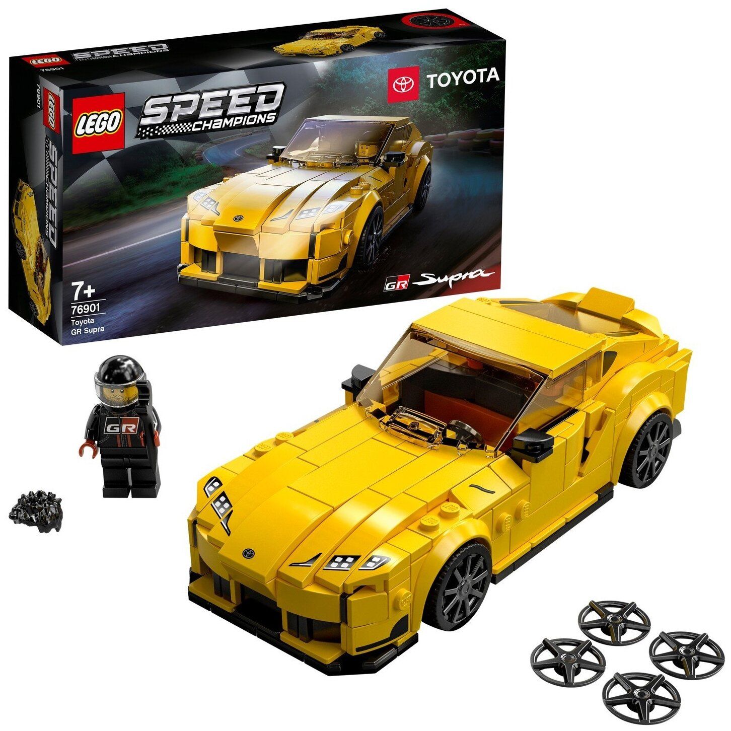 Конструктор LEGO Speed Champions "Toyota GR Supra" 76901